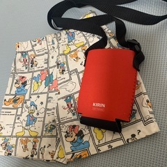 ミッキー　半ズボン&ペットボトルホルダーの画像