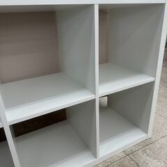 ★リユースのサカイ高崎店★TJ12456  棚 白 H76.7×D39.3×W146.7 クリーニング済みの画像