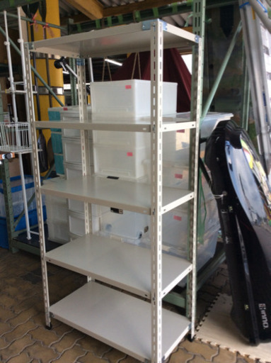 ★TRUSCO トラスコ スチールラック 軽量棚 88x46x181 業務用　オフィス家具 陳列棚 収納家具 会社 事務所 公民館 店舗