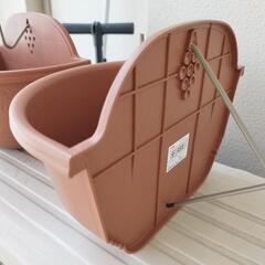 【未使用】植木鉢、プランター　２個の画像