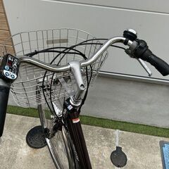 🌈バッテリーほぼ新品　8.9Ah💗YAMAHA　ヤマハ　パスシティ　電動自転車　電動アシスト自転車　中古　27インチ　08083の画像