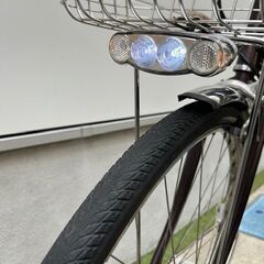 🌈バッテリーほぼ新品　8.9Ah💗YAMAHA　ヤマハ　パスシティ　電動自転車　電動アシスト自転車　中古　27インチ　08083の画像