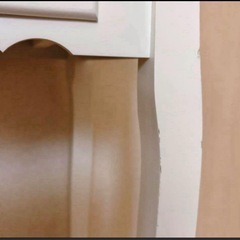 白いクラシックドレッサー アンティークの画像