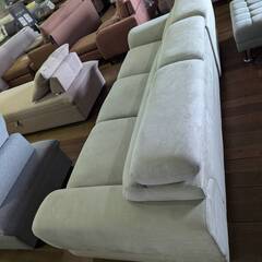 3Pソファー　シンプルなGY色！！の画像