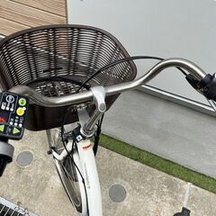 🌈長生きバッテリーほぼ新品！8.7Ah　ヤマハ　パスナチュラ　 電動自転車　電動アシスト自転車　08086の画像
