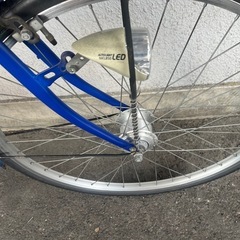 8J5ホームサイクル２6サイズ　オートライト付き　カギ　が新品です。★自転車専門店の中古車です★　【消費税込み・防犯登録６００円込みの画像