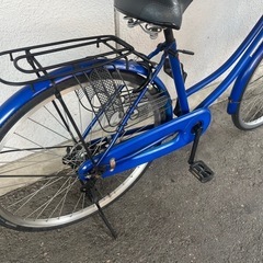 8J5ホームサイクル２6サイズ　オートライト付き　カギ　が新品です。★自転車専門店の中古車です★　【消費税込み・防犯登録６００円込みの画像