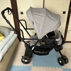 2人乗りベビーカーの画像