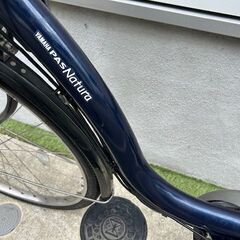 🌈長生きバッテリーほぼ新品！8.7Ah　ヤマハ　パスナチュラ　 電動自転車　電動アシスト自転車　08086の画像