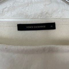 VENCE EXCHANGE フリース 長袖トップス M ホワイト ニットの画像