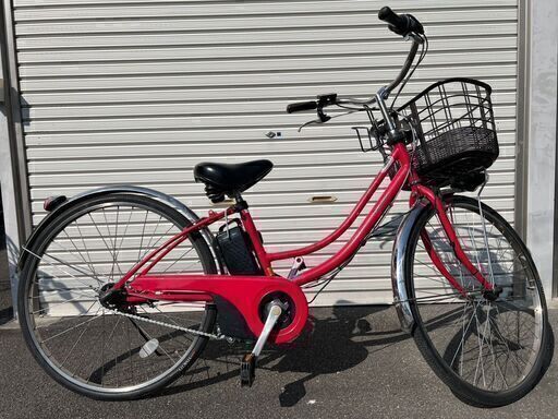 返品保証付き】 No721 大型バッテリー電動アシスト自転車 返品保証付き