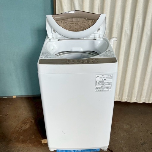 状態良好 洗濯機 TOSHIBA AW-5G8 白 直接手渡OK TOSHIBA 洗濯機 AW-5G8(W) 2020年 東芝 (買取本舗スッキリ) 川間
