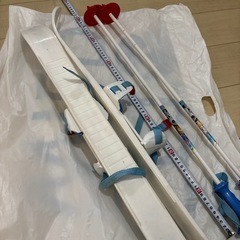 子供用　スキー板&ストックの画像