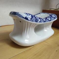 陶器製　枕　レトロの画像