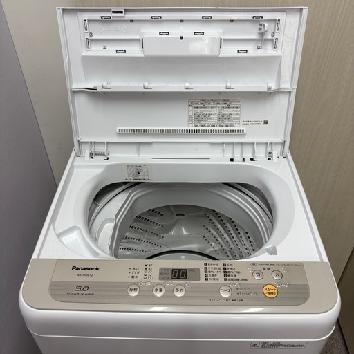 ⭐️Panasonic⭐️ 全自動洗濯機 2019年 5kg 美品 大阪市近郊配送無料