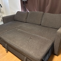 0円　ソファーベッドの画像