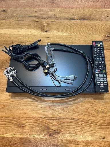 SHARPブルーレイレコーダー2TB