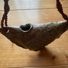 薩摩　永田窯　一輪挿しの画像