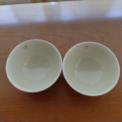 「決まりました」夫婦茶碗の画像