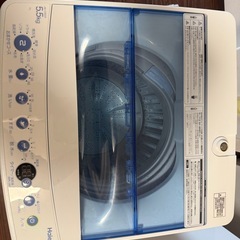 ☆美品☆Haier☆5.5kg☆洗濯機【JW-C55CK-W】 (あかり) 東本願寺