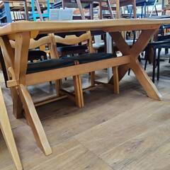 【愛品倶楽部柏店】karimoku カリモク ダイニング5点セット RUSTIC 廃盤品の画像