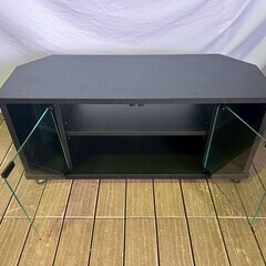 不二貿易 コーナーテレビボード 美品の画像