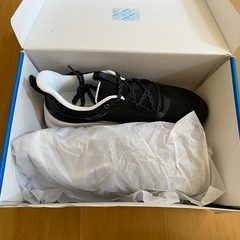 ASAHI FOOTCARE アサヒフットケア ウォーキングシューズ ブラック×ホワイト メンズの画像