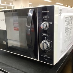 【トレファク　ラパーク岸和田店】電子レンジ　TOSHIBA 2019年製　庫内フラット　650Wの画像