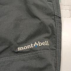 0808-132 montbell ダークグレー  アウトドアパンツの画像