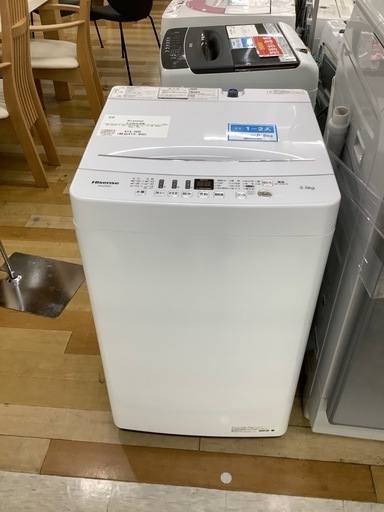 トレファク ラパーク岸和田店】全自動洗濯機 Hisense 2025年製 6.0kg