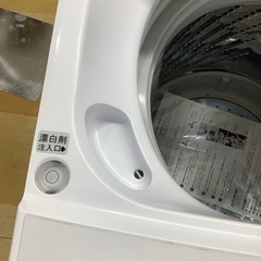 【トレファク　ラパーク岸和田店】全自動洗濯機　Hisense   5.5kg 2021年製　クリーニング済の画像