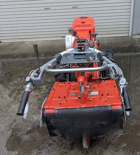 鹿児島発 クボタ 8.5馬力 ディーゼル耕うん機K850 タイヤ良好 爪新品