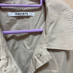 RADIATE トレンチ　ジレの画像
