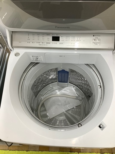【トレファク　ラパーク岸和田店】全自動洗濯機　Panasonic 8.0kg 2019年製　クリーニング済