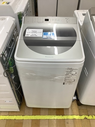 【トレファク　ラパーク岸和田店】全自動洗濯機　Panasonic 8.0kg 2019年製　クリーニング済