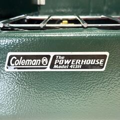 店頭引き渡し 中古 Coleman POW HOUSE キャンプストーブ 416H 動作未確認 キャンプ アウトドアの画像