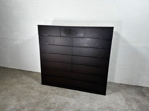◎送料込み◎ 桐製家具　府中家具　桜　7段チェスト チェスト 7段 桐製 洋タンス 幅60cm スライドレール付き 完成品