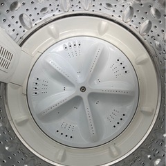 ヤマダセレクト　全自動洗濯機6kg  YWM-T60H1　の画像