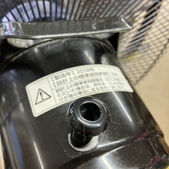 A 2508-229 KASHIBA DGF-30DC 扇風機 2019年製 リモコン無し 動作確認済み キズ汚れ有りの画像