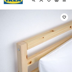 IKEA TARVA タルヴァ ベッドフレーム＋マットレスセット の画像