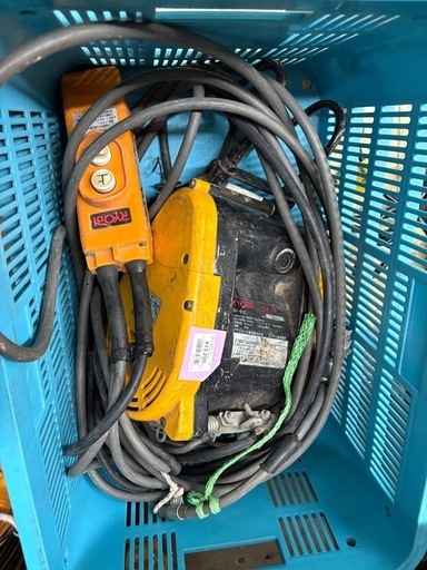 《リユースマン倉敷》リョービ 電動ウインチ WI-61C