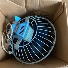 昭和レトロ 卓上扇風機 アンティーク 電気ファンの画像