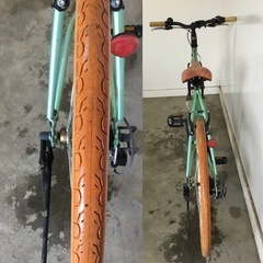 A-43 △ v 岐阜発/ GRAPHIS/ クロスバイク/ 26インチ/ 自転車/ 6段変速/ 走行確認/ タイヤひび割れあり/ 現状品/ R7.5/27 △の画像