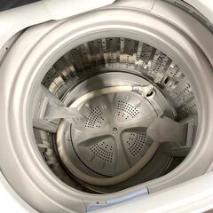 Haier/ハイアール 全自動洗濯機 2017年製 JW-C45A 4.5㎏ ホワイト ブルー 洗濯機 札幌 東区 の画像