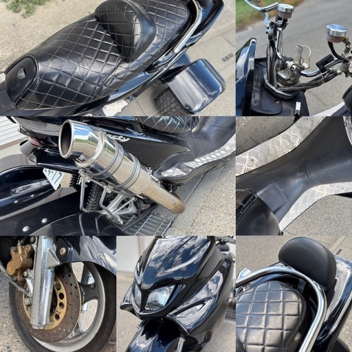 ⭐️マジェスティトライク❗️フルカスタム仕様⭐️普通自動車免許で運転OK❗️フロントタイヤ・プラグなど新品⭐️