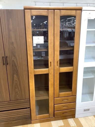 棚 天然木 渋い飾り棚売ります【トレジャーファクトリー岸和田店】