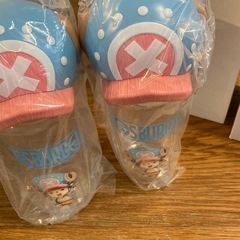ワンピースコラボ景品 チョッパーの帽子付ボトル✖️2  の画像