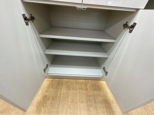 ☆ジモティ割あり☆ 食器棚 H204.5×W76.5×D47 クリーニング済み SJ1458