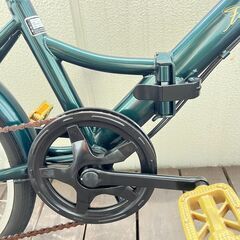 THREE STONE 折りたたみ自転車20インチ シマノ外装6段変速　引取専用の画像