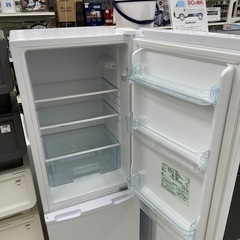 ｱｲﾘｽｵｰﾔﾏ AF162-W 2ドア冷蔵庫 162L2020年式の画像